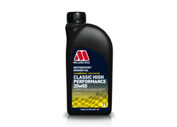 Plně syntetický motorový olej Millers Oils Classic High Performance 20W-50 1l