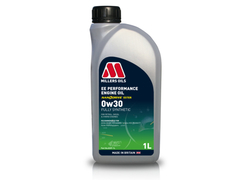 Plně syntetický motorový olej Millers Oils EE Performance 0W-30 1l s technologií NANODRIVE