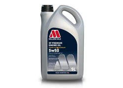 Plně syntetický motorový olej Millers oils XF LONGLIFE 5W-50 5l