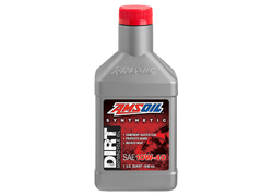 Plně syntetický motorový olej pro motocykly AMSOIL 10W-40 Synthetic Dirt Bike Oil 946 ml (1 quart)