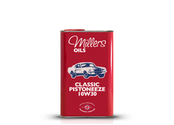 Špičkový polosyntetický motorový olej Millers Oils Classic Pistoneeze 10w-30 1l